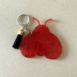 Handmade Ladybug Keychain
